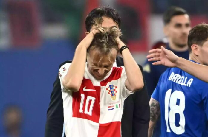 Хърватия - Италия Лука Модрич