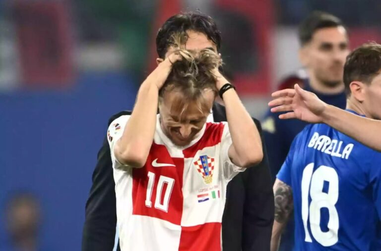 Хърватия - Италия Лука Модрич